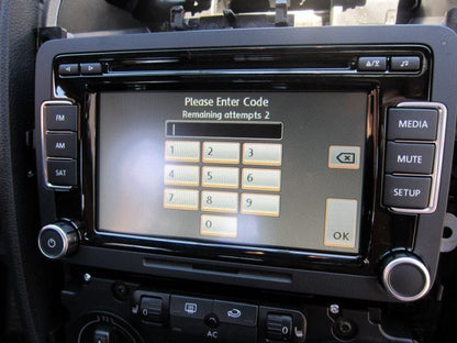 CODICE AUTORADIO VOLKSWAGEN